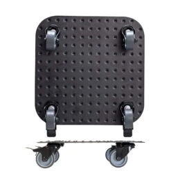 Pflanzenroller 'Alaska', Tragkraft 150 Kg, Anthrazit, Alu, 7 X 29 X 29 Cm -Lechij Verkaufe 0920600517 pflanzenroller alaska 1 116727