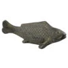 Fisch Geschnitzt, Grau, Gefärbt, Steinguss, 16 X 40 X 13 Cm -Lechij Verkaufe 0980305689 Fisch 40cm Stein geschnitzt 1 100482