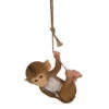 Dekofigur Affe Hängend, Braun, 32 X 26 Cm -Lechij Verkaufe 0980306445 Affe haengend 122159