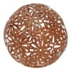 Eisen-Kugel 'Blüte', Rost, Ø 18,5 Cm -Lechij Verkaufe 0980306559 Kugel Bluete rost 109989