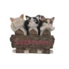 Katzen-Willkommensschild, H 25 X T 8 X B 28 Cm -Lechij Verkaufe 0980306777 Katzen Willkommen H25 x B28 x T8 cm 122171