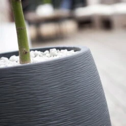 Pflanzgefäß Graphit Egg, Anthrazit, Wasserdicht, Robust -Lechij Verkaufe 3210103698 Pflanzgefaess Graphit Egg anthrazit D50xH60cm 53Ltr 2 62075