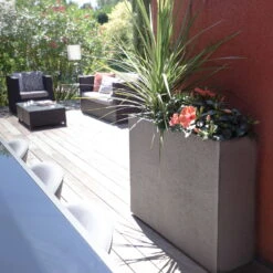 Pflanzkasten Graphit Crunch High, Anthrazit, Wasserdicht, Doppelwandig -Lechij Verkaufe 3230101031 Pflanzkasten Graphit Crunch High anthrazit L99 5xB29 5xH78 5cm 63l 2 59182