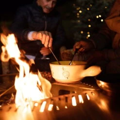 Edelstahl-Feuerstelle 'TRIA', Schwarz, 100 X 55 X 100 Cm -Lechij Verkaufe 3920100753 Feuerstelle TRIA schwarz ca100x55x100cm 1 125237