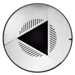 Edelstahl-Feuerstelle 'TRIA', Schwarz, 100 X 55 X 100 Cm -Lechij Verkaufe 3920100753 Feuerstelle TRIA schwarz ca100x55x100cm 5 125235