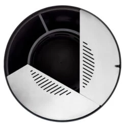 Edelstahl-Feuerstelle 'TRIA', Schwarz, 100 X 55 X 100 Cm -Lechij Verkaufe 3920100753 Feuerstelle TRIA schwarz ca100x55x100cm 6 125242