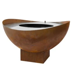 Lechij Verkaufe -Lechij Verkaufe 3920100768 Feuerstelle WAVE rost ca100x55x100cm 1 1 119654