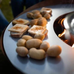 Feuerstelle 'Wave', Rost, Edelstahl, Ca. 100 X 55 X 100 Cm -Lechij Verkaufe 3920100768 Feuerstelle WAVE rost ca100x55x100cm 1 125244