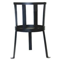 Feuerkorb Für Schwedenfeuer, Schwarz, Weichstahl, Ca. 31,5 X 28 X 40,5 Cm -Lechij Verkaufe 3920150129 Feuerkorb Schwedenfeuer 1 97026