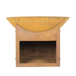 Feuerschale 'Mumbai', Rostfarben, Ca. Ø 57 X 20 Cm -Lechij Verkaufe 3920150156 Feuerschale Mumbai rostbraun ca 60cm rund 1 118588