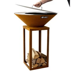 Metalldeckel Für Feuerstelle 'Fyro', Ø Ca. 80 Cm -Lechij Verkaufe 3920502247 Metalldeckel fuer Feuerstelle Fyro ca 80cm rund 3 119665