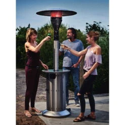 Enders Heizstrahler-Pilz Commercial, Gebürsteter Edelstahl, 230 X 88 Cm -Lechij Verkaufe 3920800026 Heizstrahler Commercial 70905